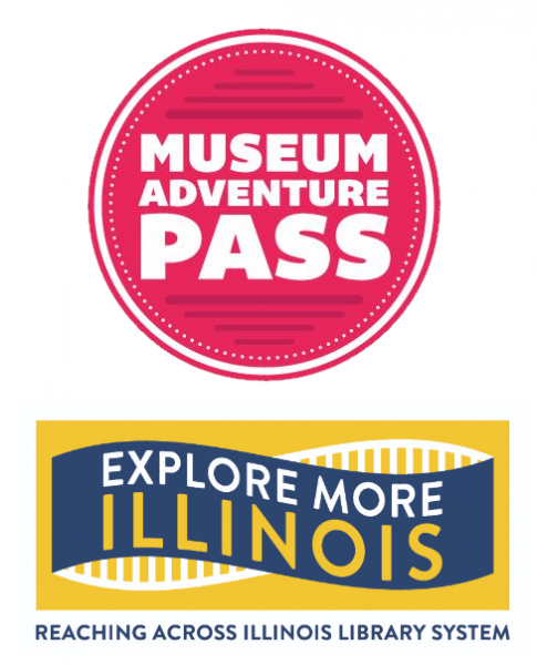 Museum Adventure Pass & Explore More Illinois logos