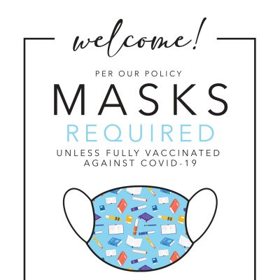 Masks in the library