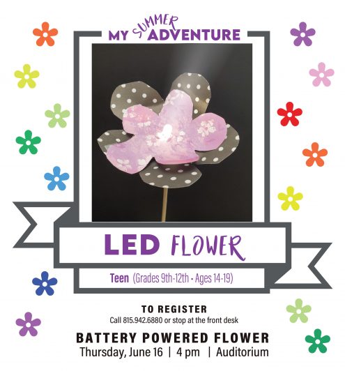 LED Flower Craft