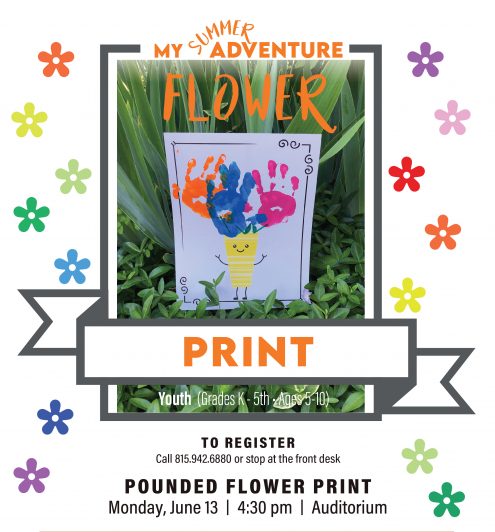 Flower Print Craft