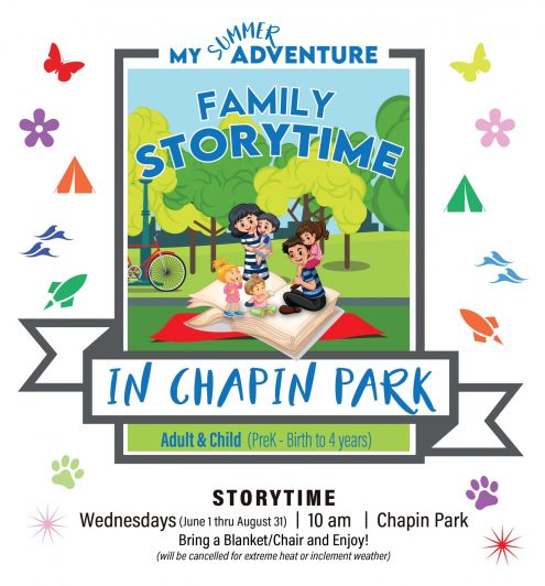 Family Storytime in Chapin Park