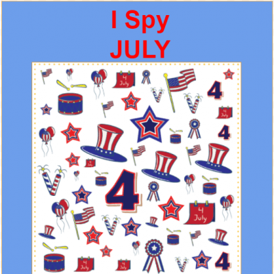 I Spy July 2022
