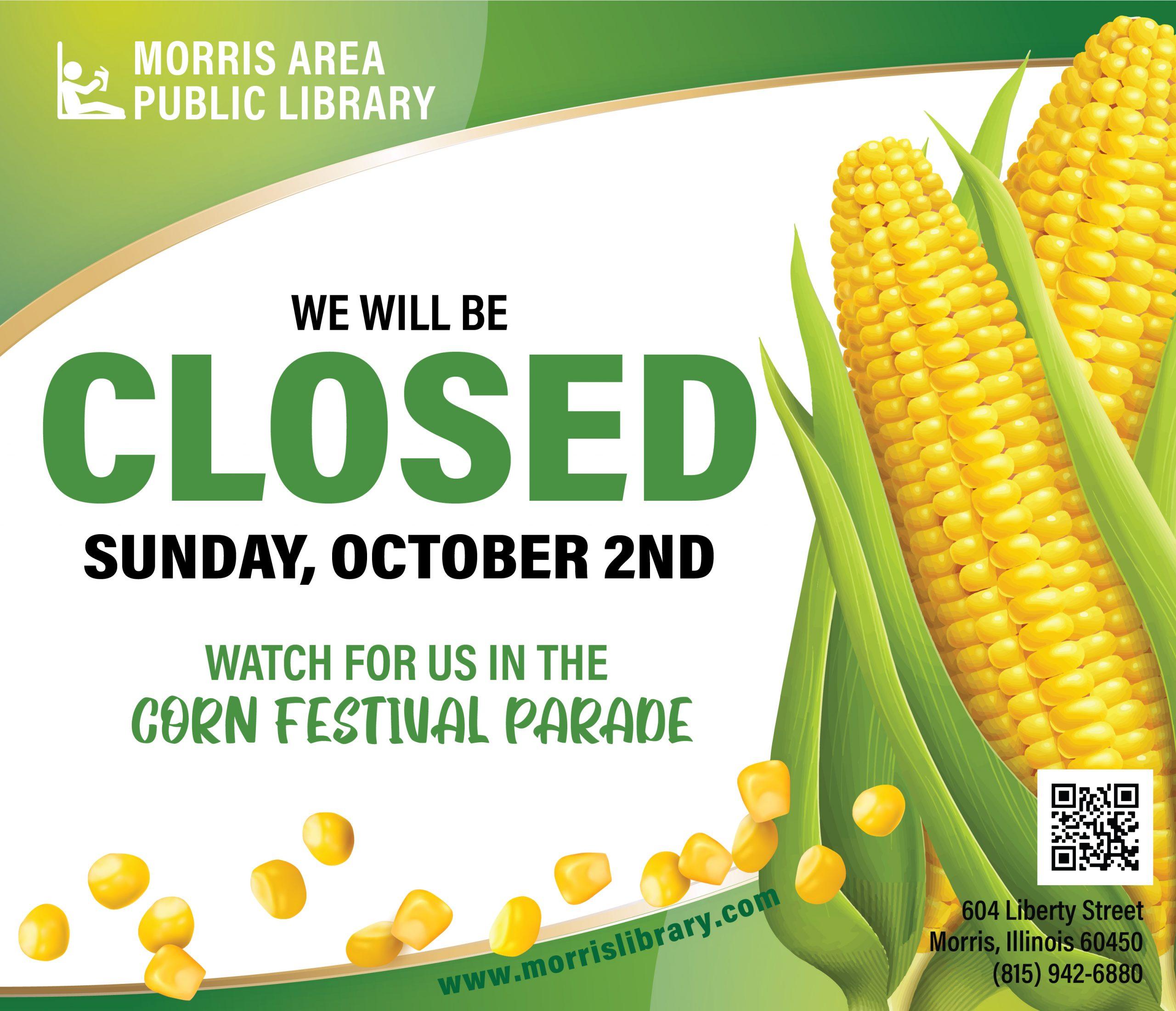 You are currently viewing Closed October 2nd