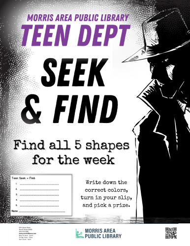 Teen Department Seek and Find