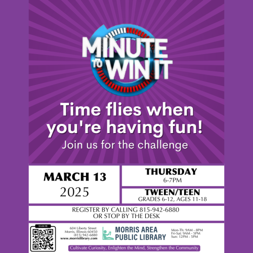 Minute to Win It – March 13, 2025