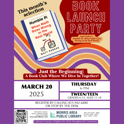 Book Launch Party – March 20, 2025 – Humble Pi