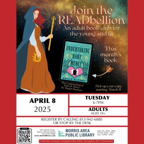 The READbellion Book Club – April 8, 2025 – The Undertaking of Hart and Mercy