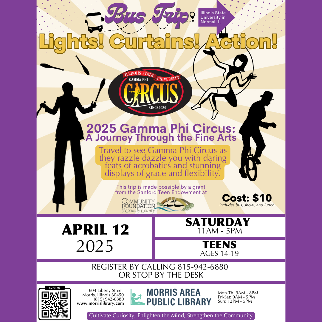 You are currently viewing Teen Bus Trip – Gamma Phi Circus – April 12, 2025