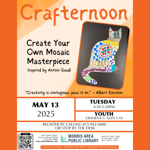 Crafternoon – May 13, 2025 – Mosaic Masterpiece