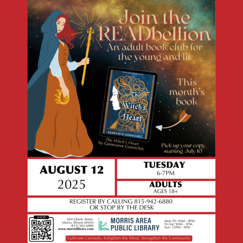 The READbellion Book Club – August 12, 2025 – The Witch’s Heart