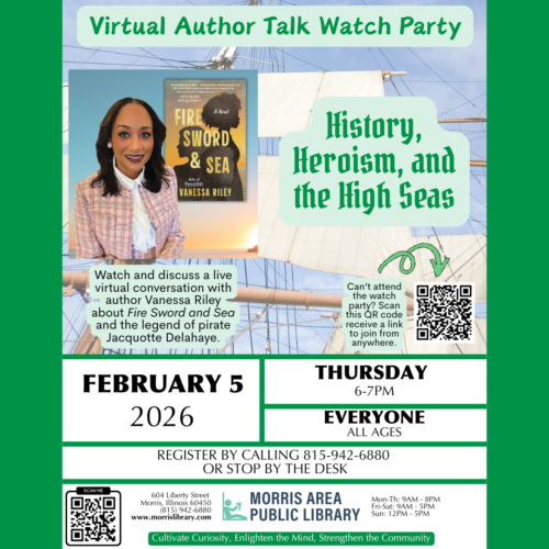 Virtual Author Talk Watch Party – Thursday, February 5, 2026
