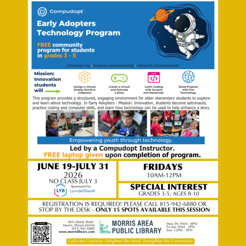 Early Adopters Technology Program – Summer 2026