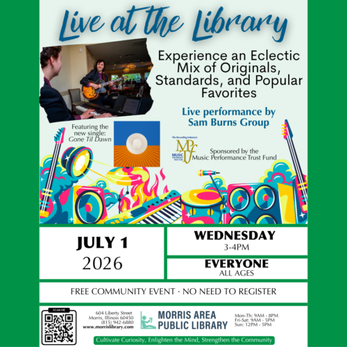 Live at the Library: Sam Burns Group